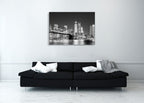 Skyline New York City Wall Art Print on the wall