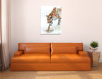 Slowly Does It Wall Art Print on the wall