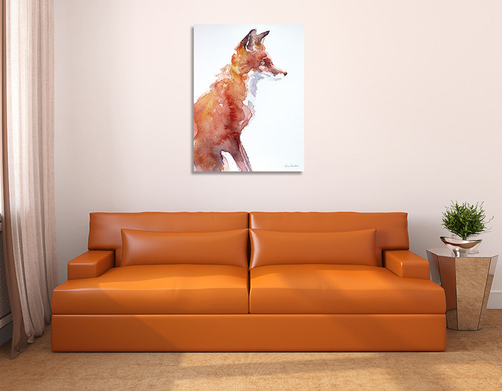  Sly As A Fox Wall Art Print on the wall