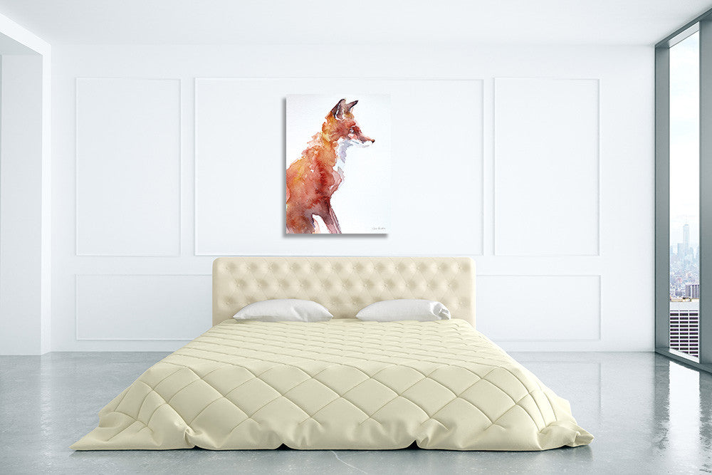  Sly As A Fox Wall Art Print on the wall