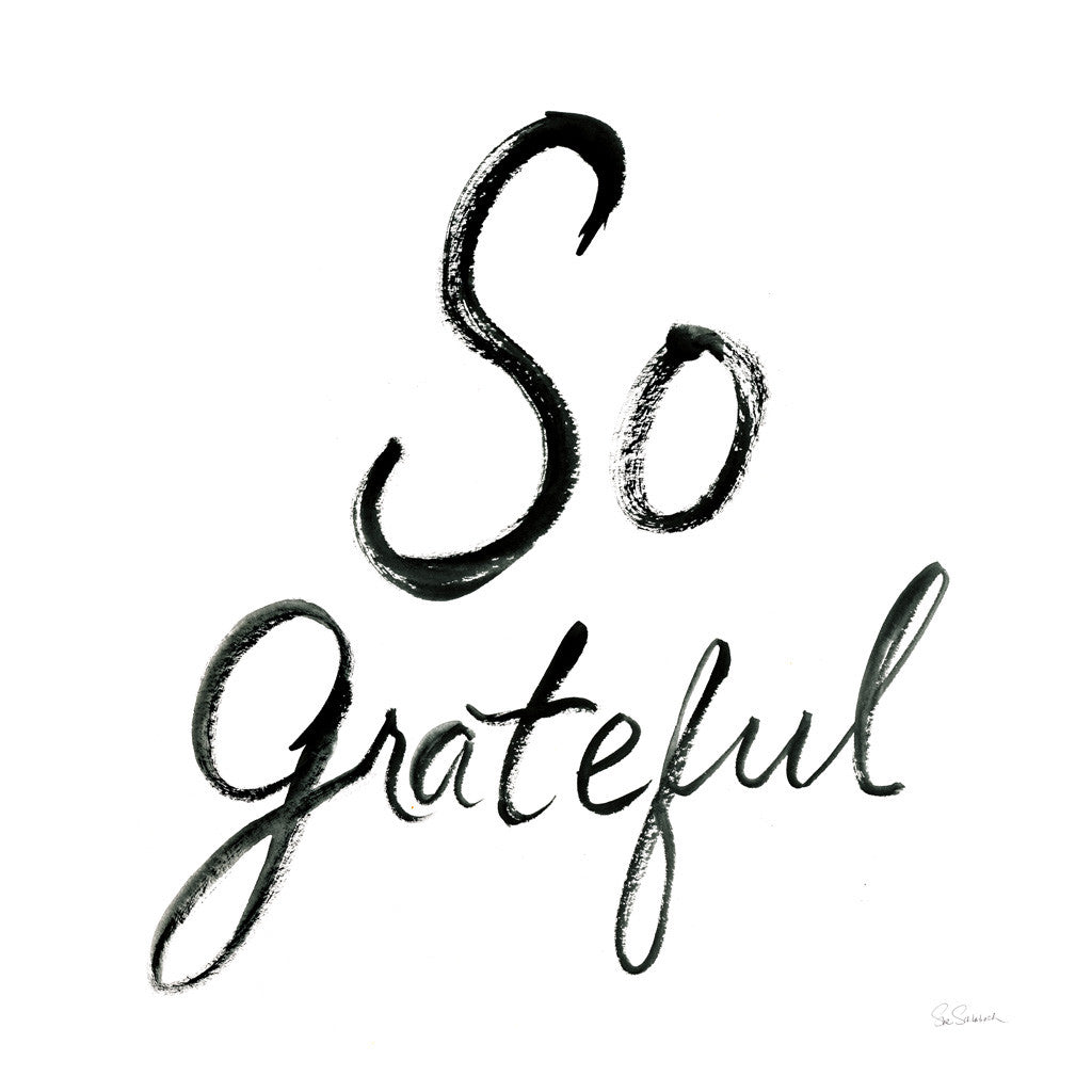 So Grateful Wall Art Print