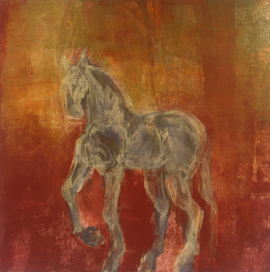 Solar Pony II Wall Art Print
