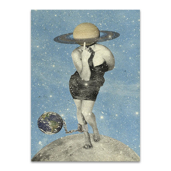 Space Out Wall Art Print
