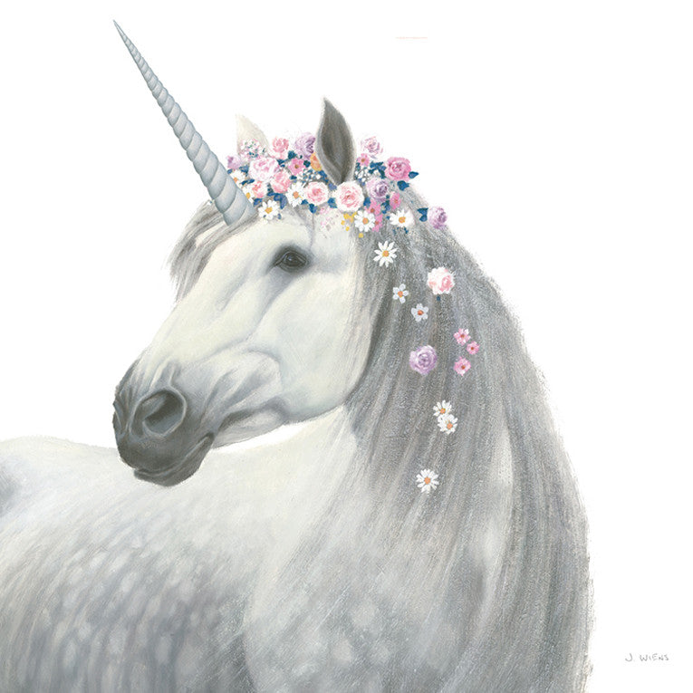 Spirit Unicorn II Wall Art Print