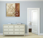 Spring Branch II Wall Art Print on the wall