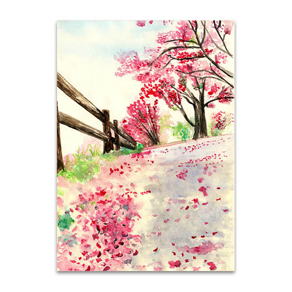 Spring Flowers on Ground