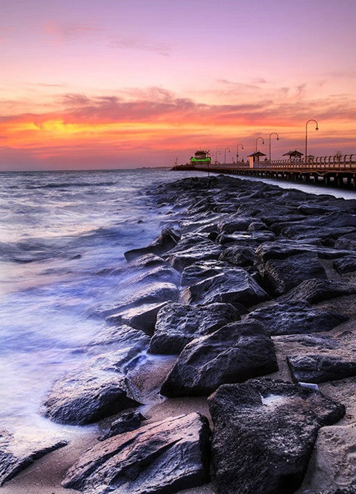 St Kilda Pier Australia Wall Art Print