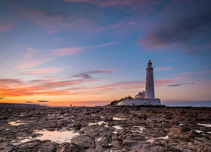 St Mary's Island England Wall Art Print