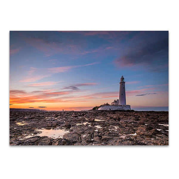 St Mary's Island England Wall Art Print