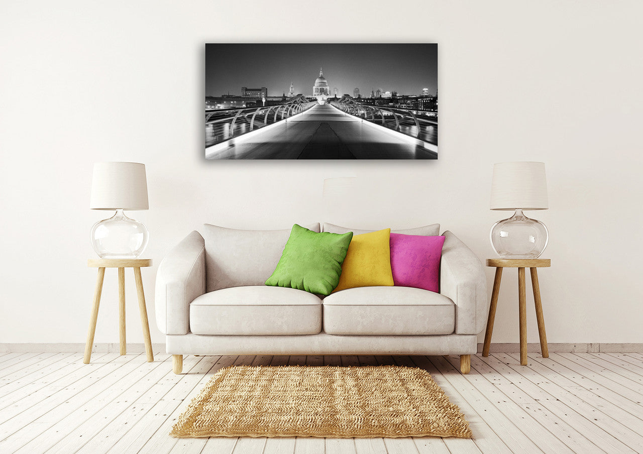 St Paul Cathedral London Wall Art Print on the wall