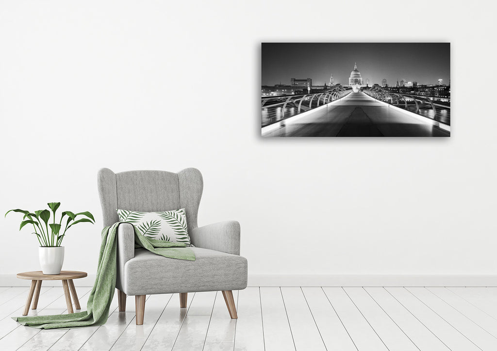 St Paul Cathedral London Wall Art Print on the wall
