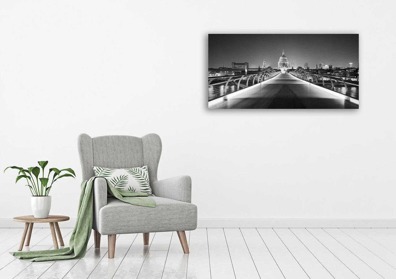 St Paul Cathedral London Wall Art Print on the wall