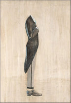 Standing Headless Man Wall Art Print