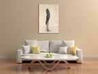 Standing Headless Man Wall Art Print on the wall