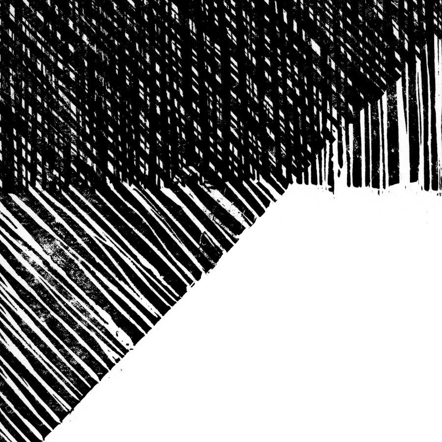 Starkly Lined C Wall Art Print