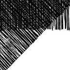 Starkly Lined C Wall Art Print