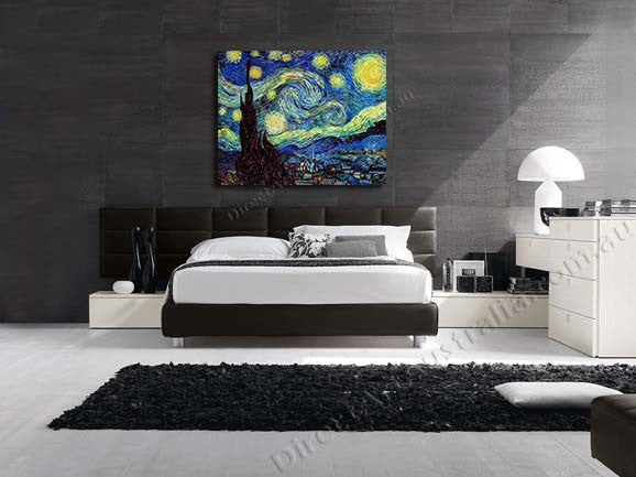 Starry Night on the wall