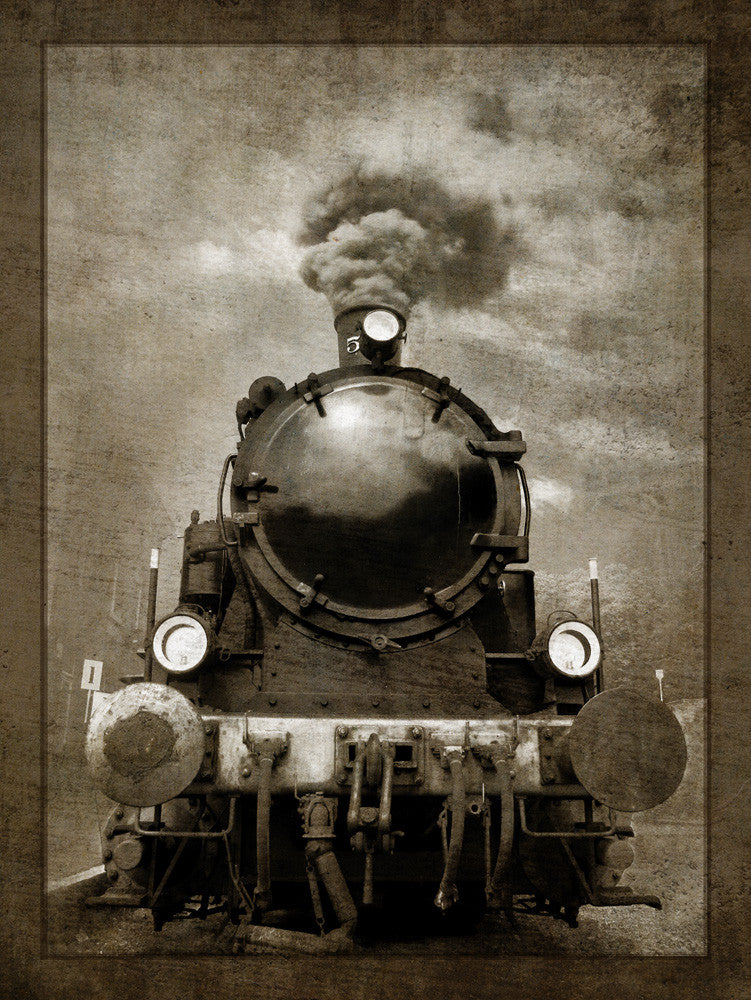 Steam Engine Wall Art Print