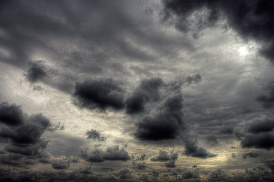 Storm Clouds Wall Art Print