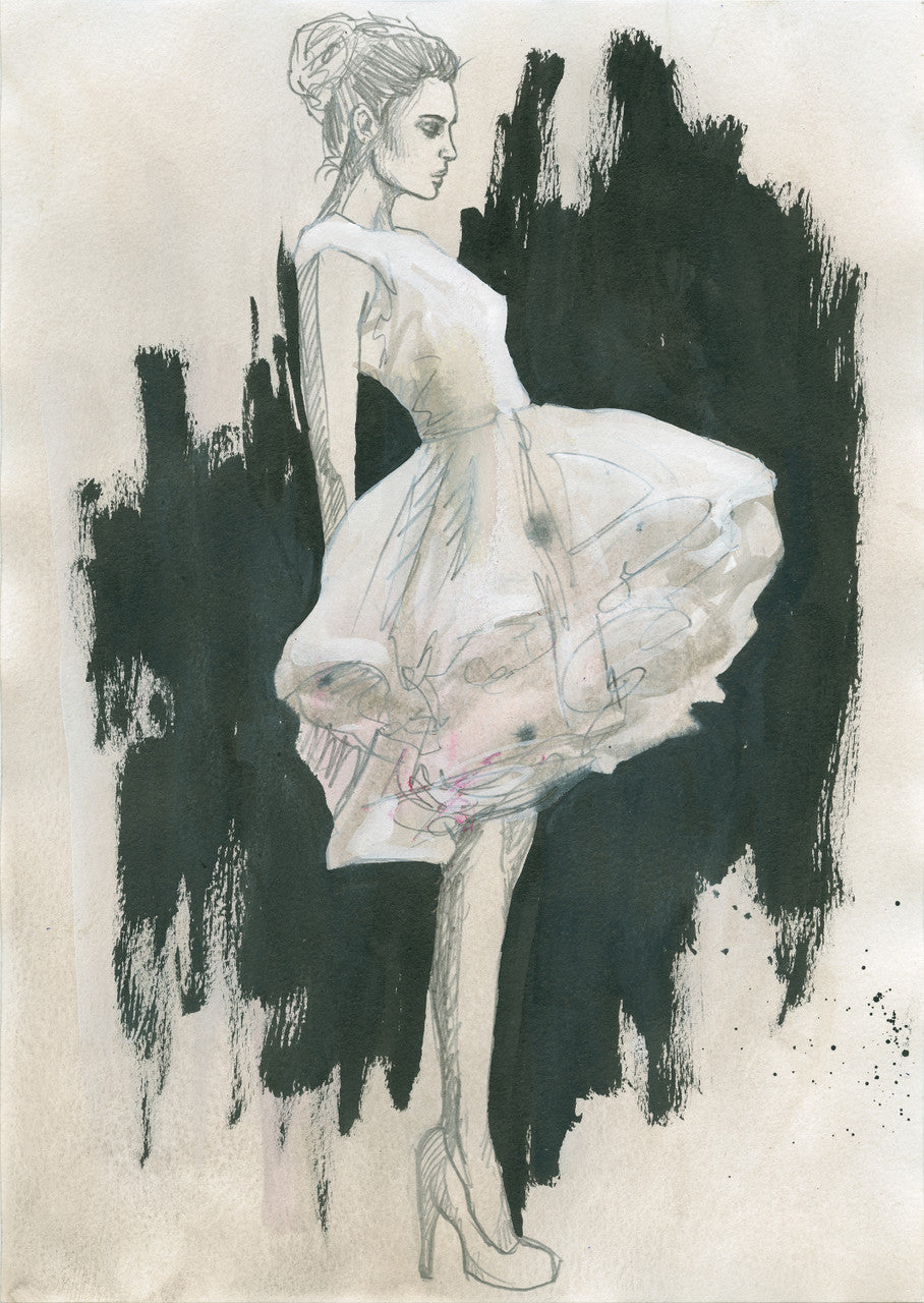 Street Fashion II Wall Art Print
