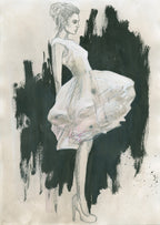 Street Fashion II Wall Art Print
