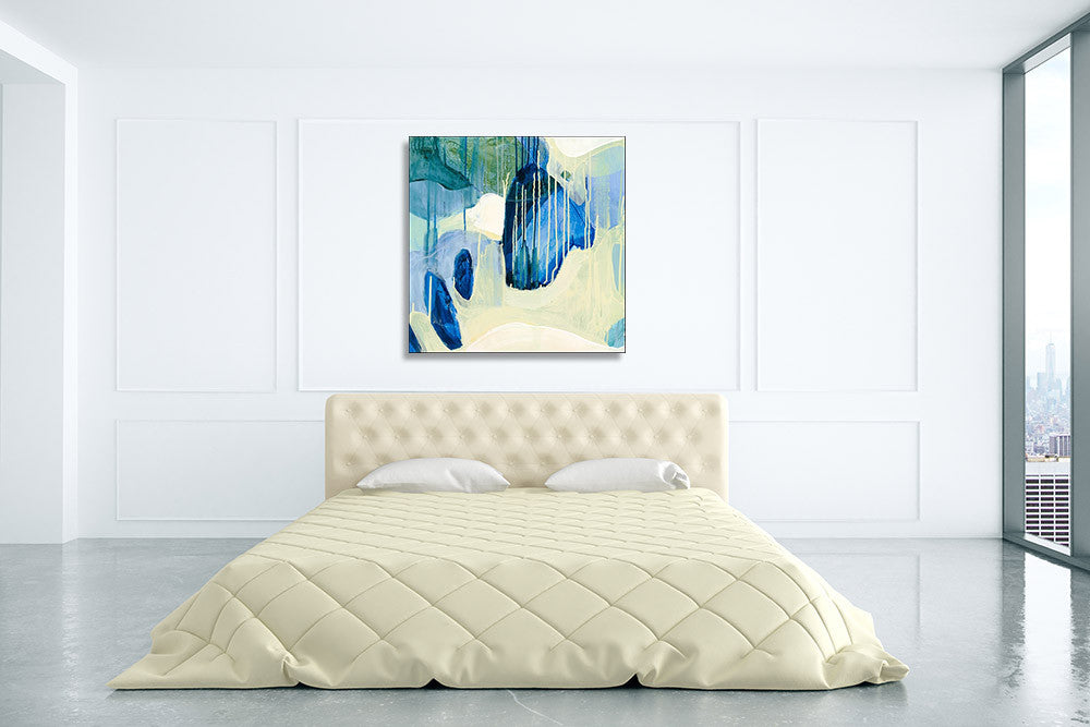 Summer Shower I Wall Art Print on the wall