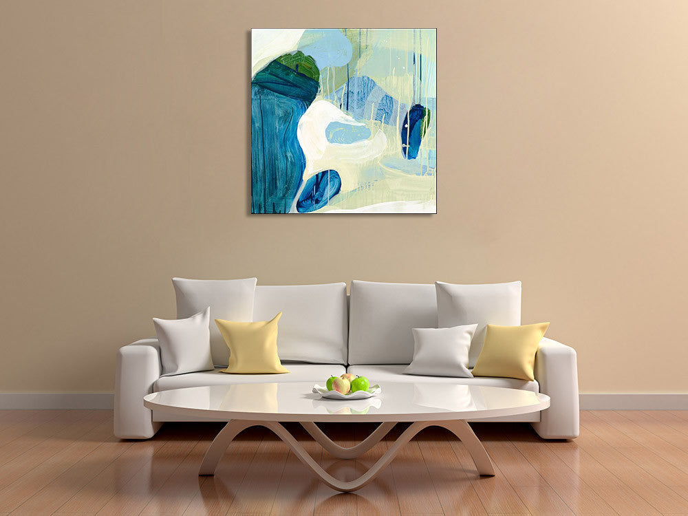 Summer Shower II Wall Art Print on the wall