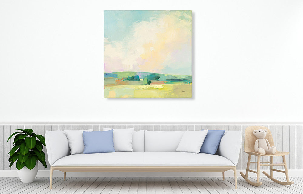 Summer Sky II Wall Art Print on the wall