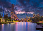 Summer Sunset Australia Wall Art Print