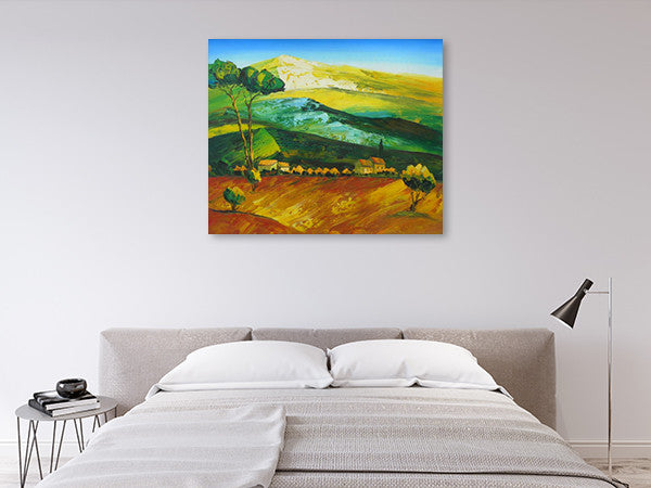 Summit on the wall
