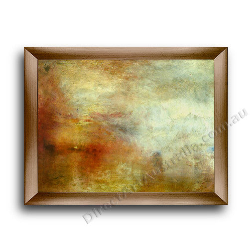 Modern Flat Gold Frame