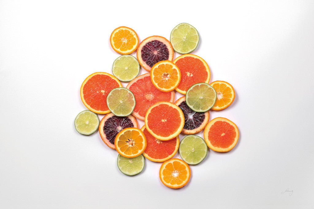 Sunny Citrus II Wall Art Print