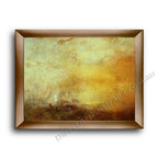 Modern Flat Gold Frame