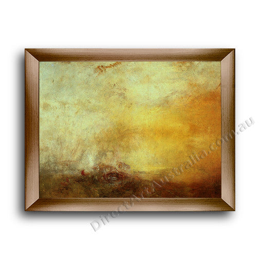 Modern Flat Gold Frame