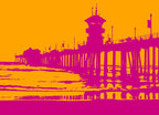 Sunset Pier Wall Art Print