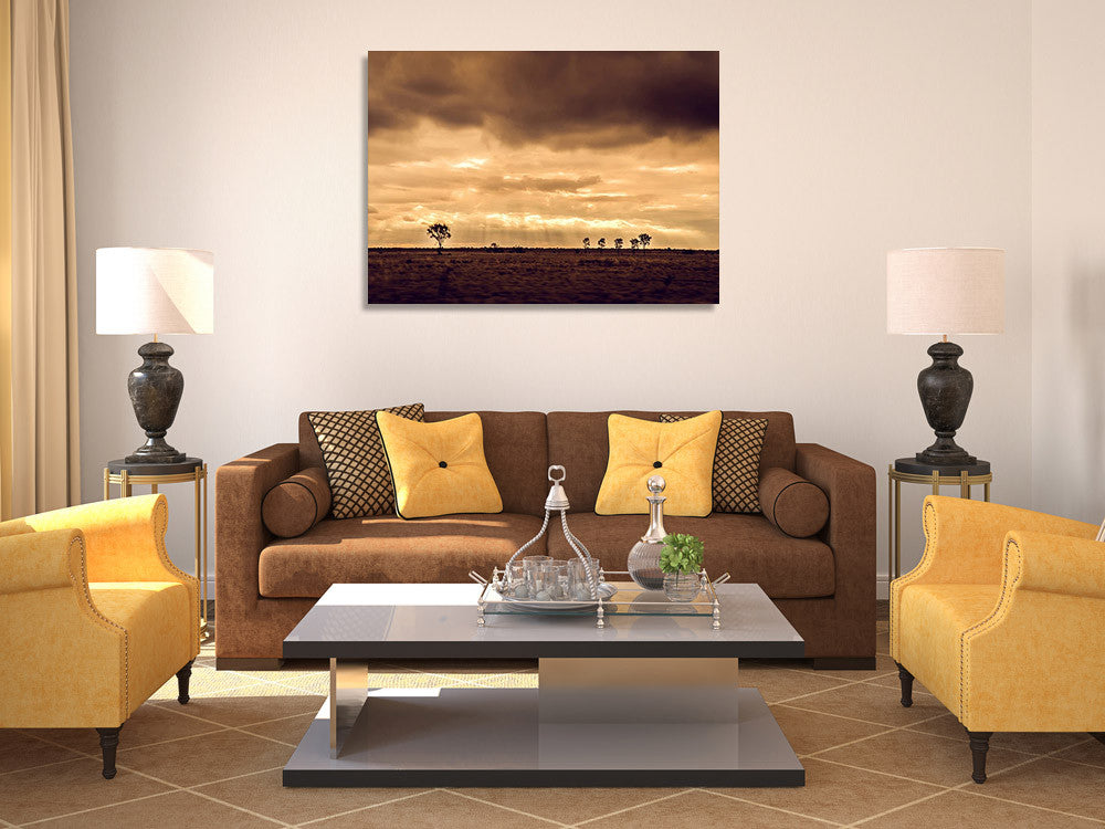 Sunset Queensland Australia Wall Art Print o the wall