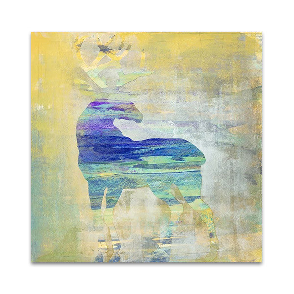 Sunset Stag Wall Art Print