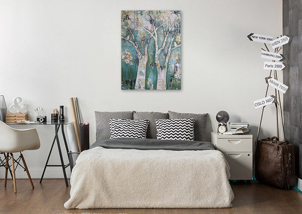 Nathalie Vachon | Sunshine and Shadows on the wall