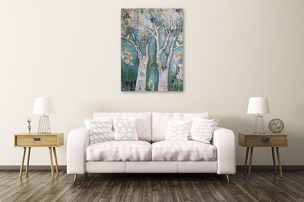 Nathalie Vachon | Sunshine and Shadows on the wall