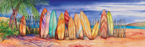 Surfboards Wall Art Print