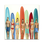 Surfing Sports Wall Print
