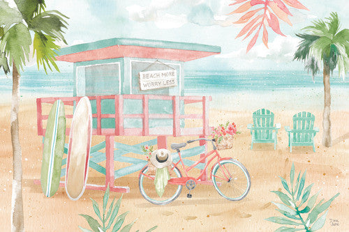 Surfs Up I Wall Art Print