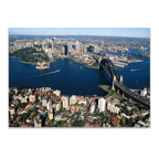 Sydney City Aerial View Wall Print