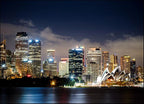 Sydney City Center Wall Art Print 