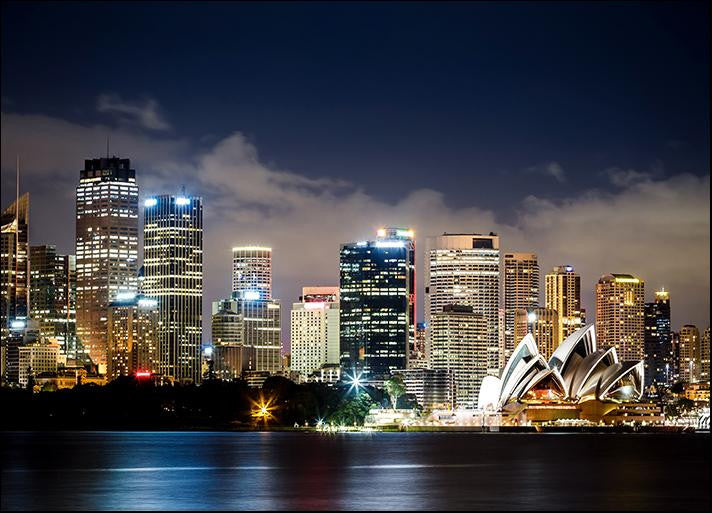 Sydney City Center Wall Art Print 