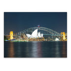 Sydney Harbour Bridge at Night Wall Print