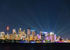 Sydney at Night Wall Art Print