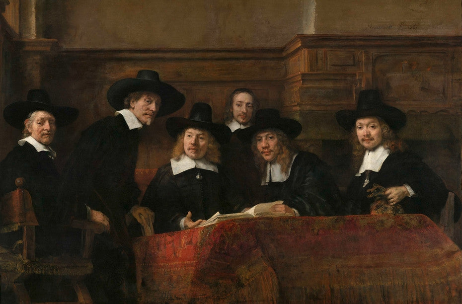 Syndics Of The Drapers Guild Rembrandt
