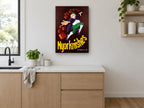Leaping Knish Man kitchen canvas print on the wall of a kitchen
