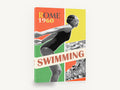 Rome Swimming Dive, retro rome 1960 swimming poster, stretched canvas wall art print ready to hang